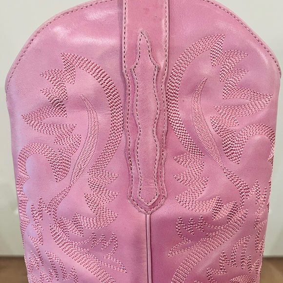 NEW Free People x Jeffrey Campbell Dagget Western Boots - Pink! - Picture 6 of 7